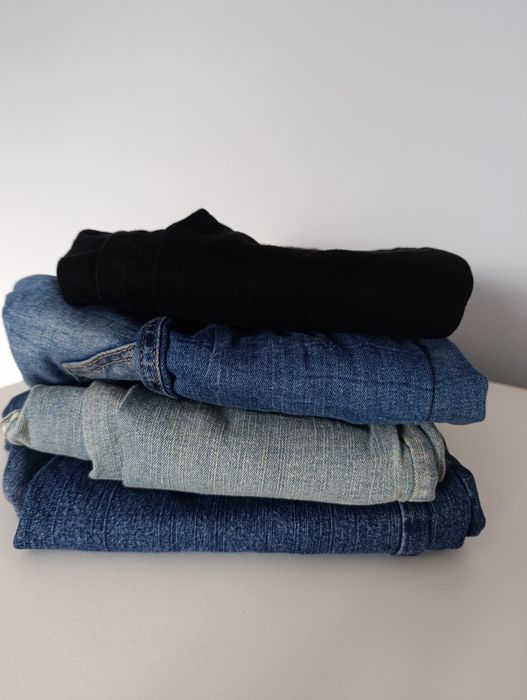 Jeansy ciążowe damskie