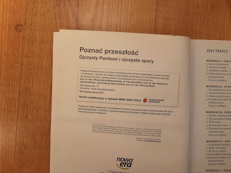 Podręcznik ,,Poznać przeszłość"
