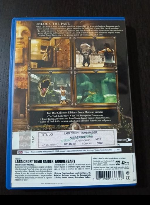 Tomb Rider Aniversary Colectors Edition Ps 2