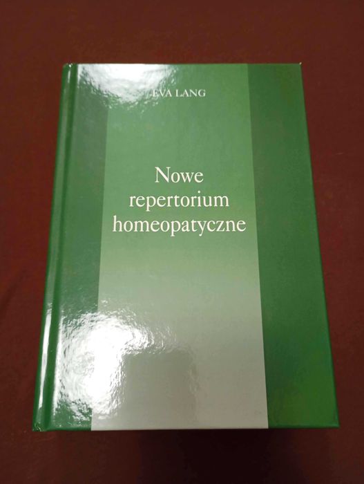 Nowe repertorium homeopatyczne - Eva Lang