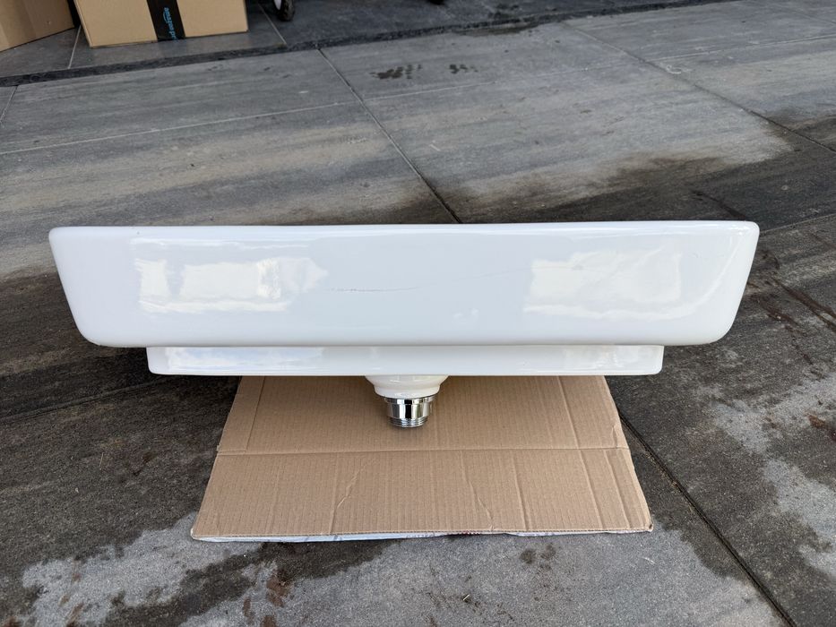 Umywalka nablatowa wpuszczana w blat 60x40x10 cm