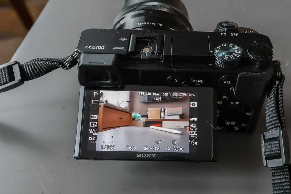 Sony a6100 ALFA obiektyw 16-50