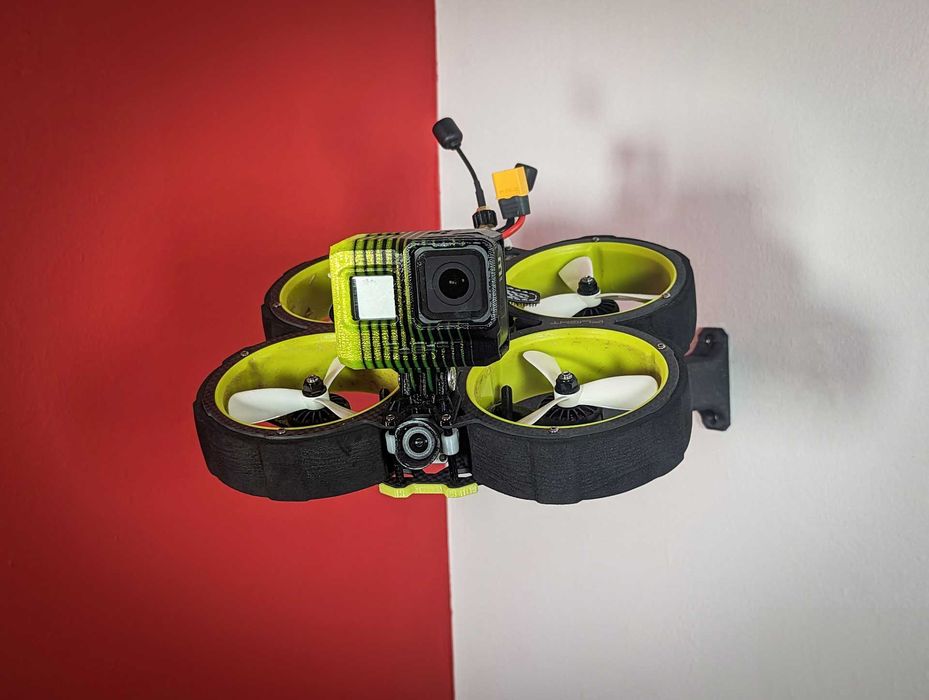 Настінне кріплення для FPV дрона | Drone Wall Mount | PETG