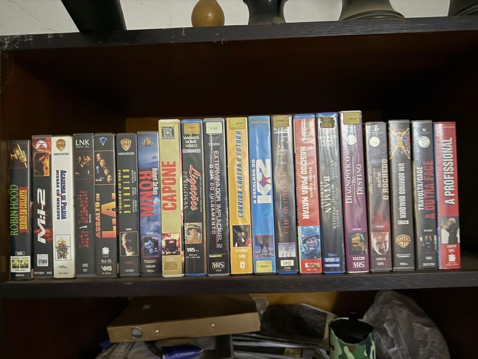100 filmes antigos ( aventura,drama) Vhs