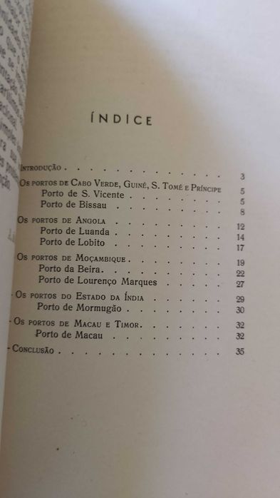 Os Portos Marítimos do Ultramar 1948