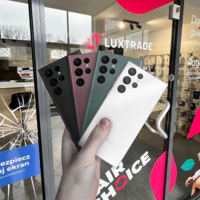 JAK NOWY | SAMSUNG S22 Ultra 128GB |  1 rok gwarancji! | Różne kolory