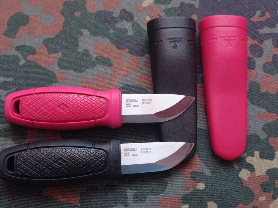 Ніж туристичний Morakniv Eldris mini 14.3см для грибів,рибалки в чехлі