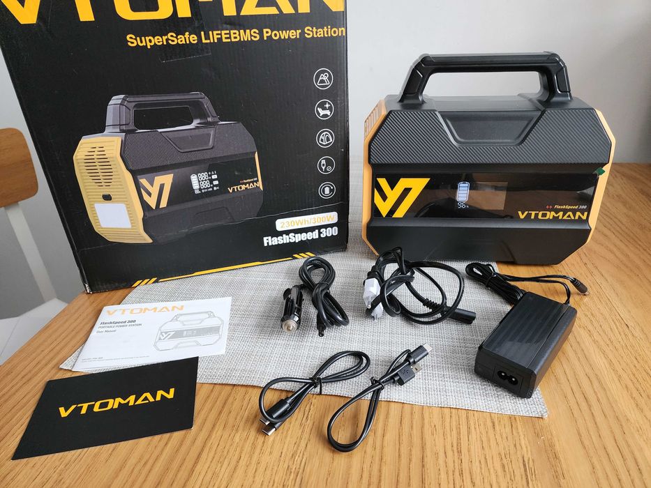 VTOMAN FlashSpeed 300 300W, 230Wh LiFePO4 US Нова УПС