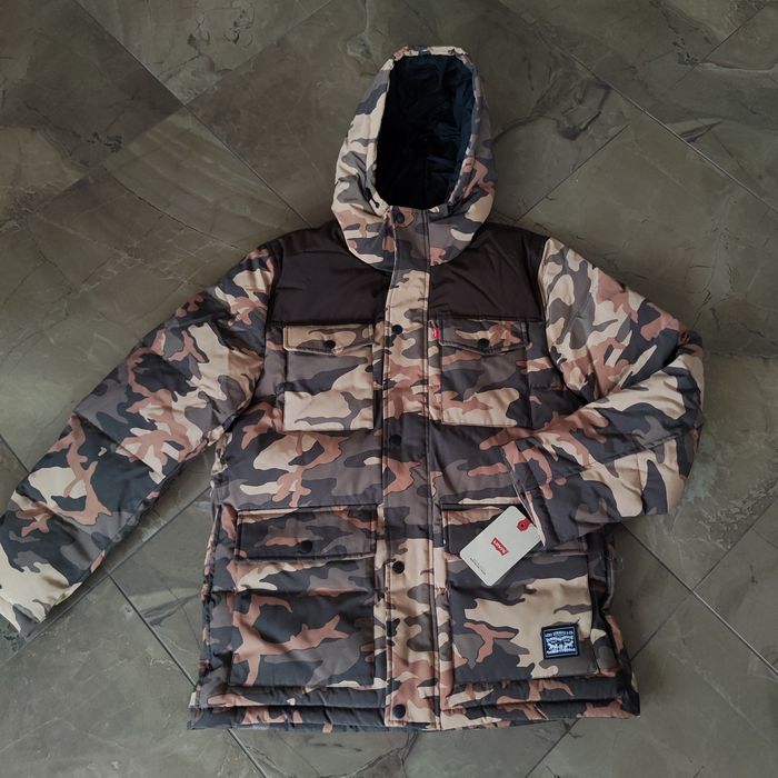 Куртка парка пуховик Levis Розмір XL Оригінал Левайс Левіс