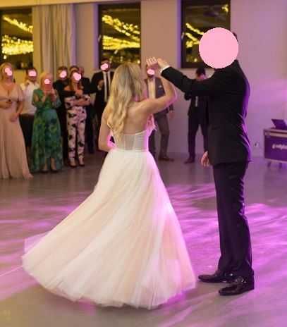 Suknia ślubna Sylwia Kopczyńska, rozmiar 34/36, na wzrost 155 cm