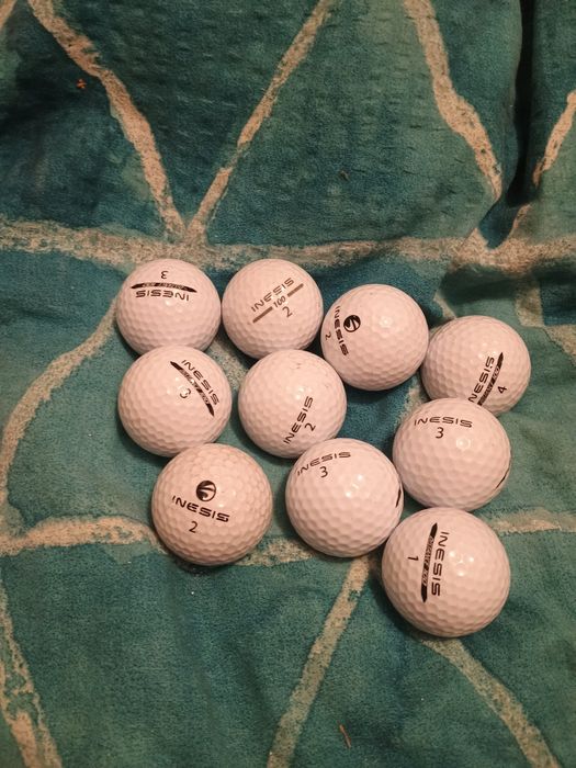 Piłki golfowe 10 szt inesis