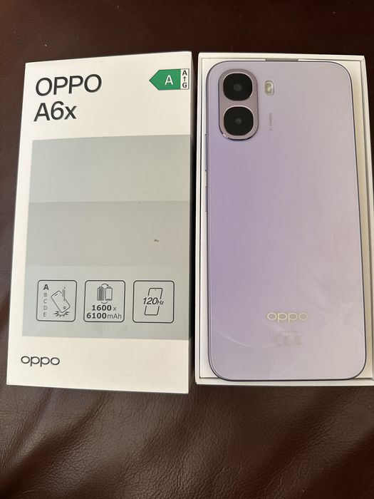 SMARTPHONE OPPO A6X 128GB VIOLETA (HD LCD 120Hz, 1125nits, 4 GB, 128 GB,