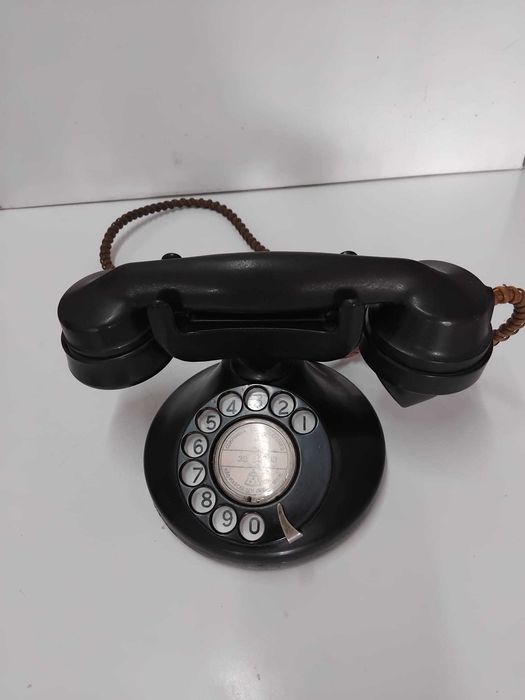Telefone Vintage Western Electric ? em Baquelite Preto.