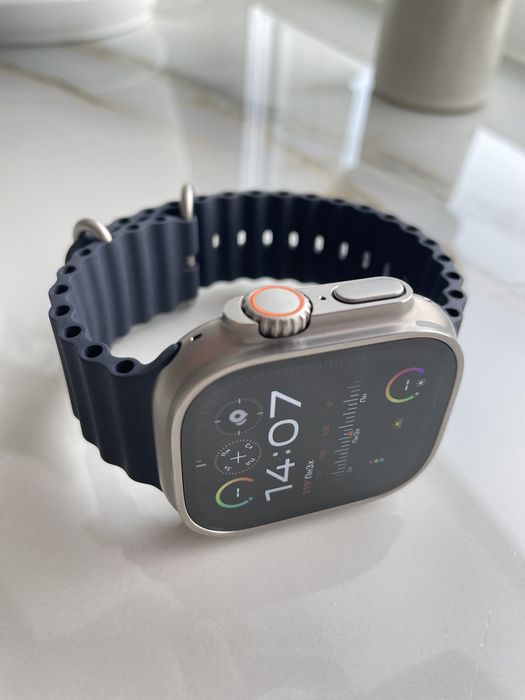 Apple Watch Ultra 2nd 49 mm Blue Ocean Band (MX4D3LW/A)