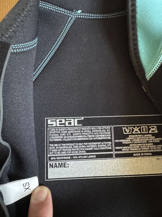 Pianka neoprenowa SEAC 2,5 mm damska