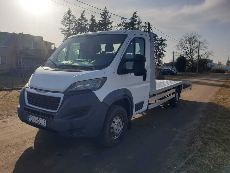Autolaweta Boxer Laweta Najazd Nowy Klima 2016r LIFT