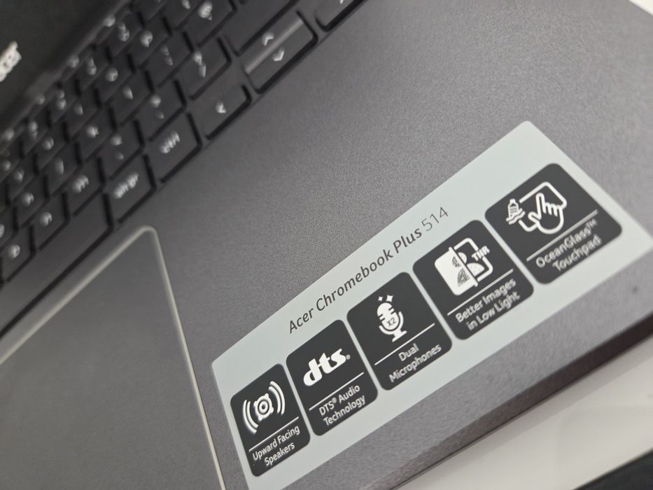 Acer Chromebook plus 514 szkoła studia AI Gemini Szary Sztuczna Inteli