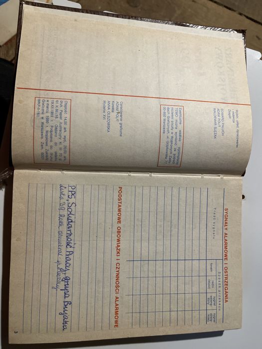 Terminarz Wojskowy tewo 1991