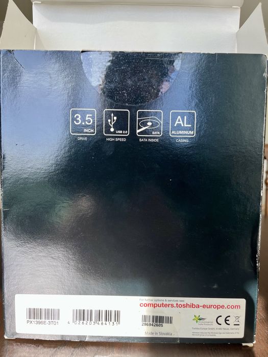 disco rígido externo Toshiba Stor.E Alu 1 TB