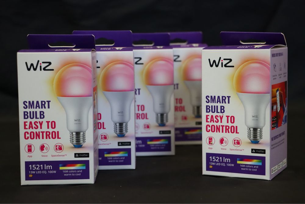 WIZ A67 Colors Lâmpada LED Wi-Fi E27 RGBW 15€/Un