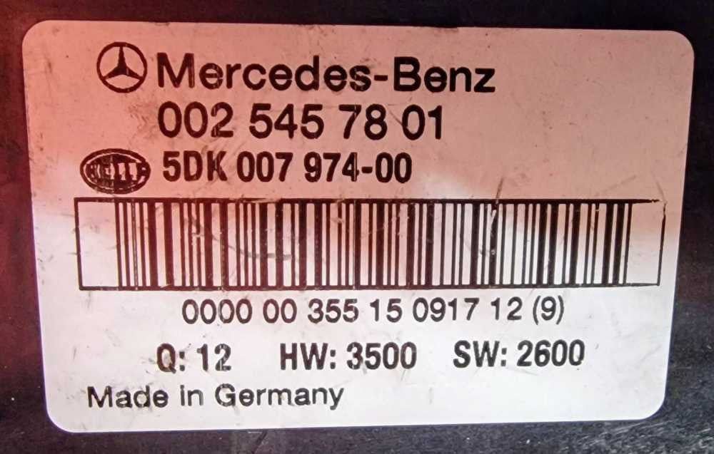 Caixa Fusíveis / SAM / BSI 0025457801 - MERCEDES-BENZ C-CLASS