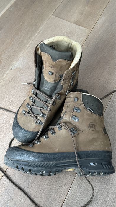 Buty górskie, skórzane Hanwag, made in germany, 42, stan bardzo dobry.