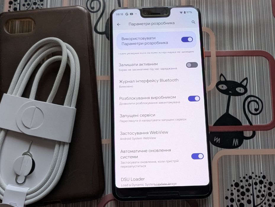 Супер Стан Google Pixel 3XL Not Pink 4-64Gb/Neverlock/2-Sim/95% АКБ/NFC/Без Вигорання/Без Дефектів