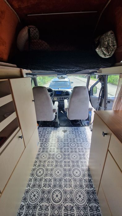 Ford Transit Kampervan / Kamper 99r. Klima, wspomaganie, gaz, lodówka.