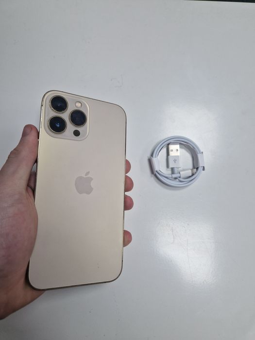 Iphone 13 Pro Max • Stan Idealny • Kondycja Baterii 88% • Gold •