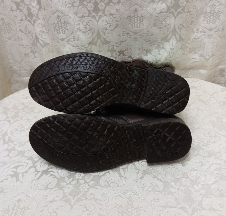 Brązowe nowe skórzane buty Medicus rozmiar 6,5 G (40)