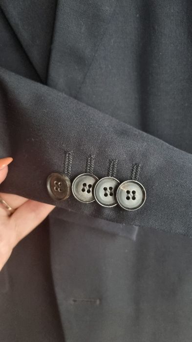 Garnitur męski Bytom czarny