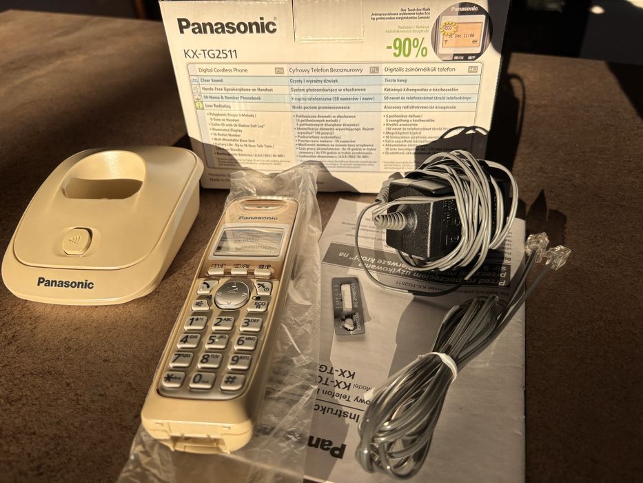 Telefon bezprzewodowy Panasonic KX-TG2511