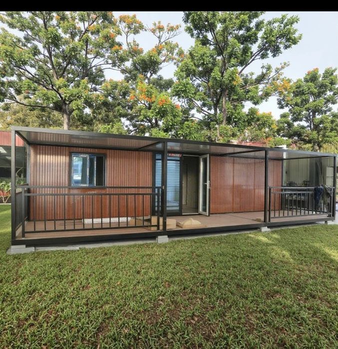 Casa  movel  expansível