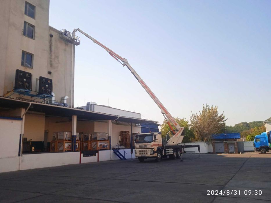 Оренда автовишки/ автовышки 27м. 28м. 32м. 35м. 42м. 45м. 51м.66м.