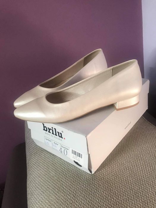 Buty Damskie  Balerinki Czółenka