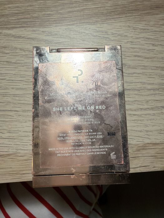 Patrick Ta Róż she left me on red