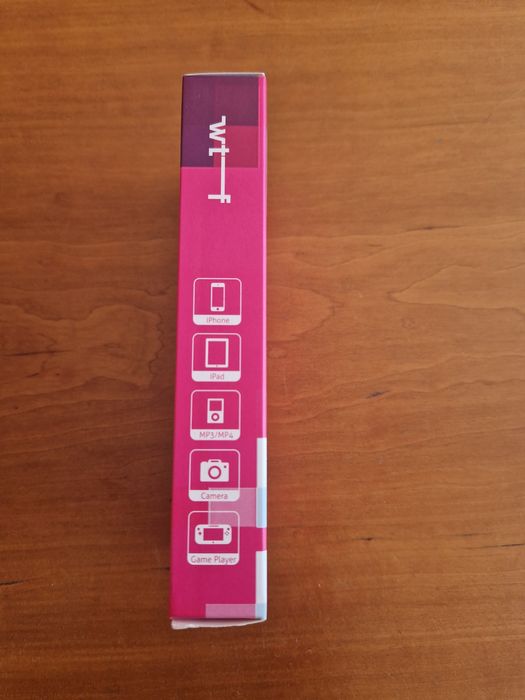 Power Bank WTF de 1200 mAh / 3,7 V - bateria de lítio, sem uso64552361333891121