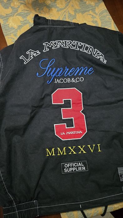 Casaco supreme (collab jacob/ Martina)
