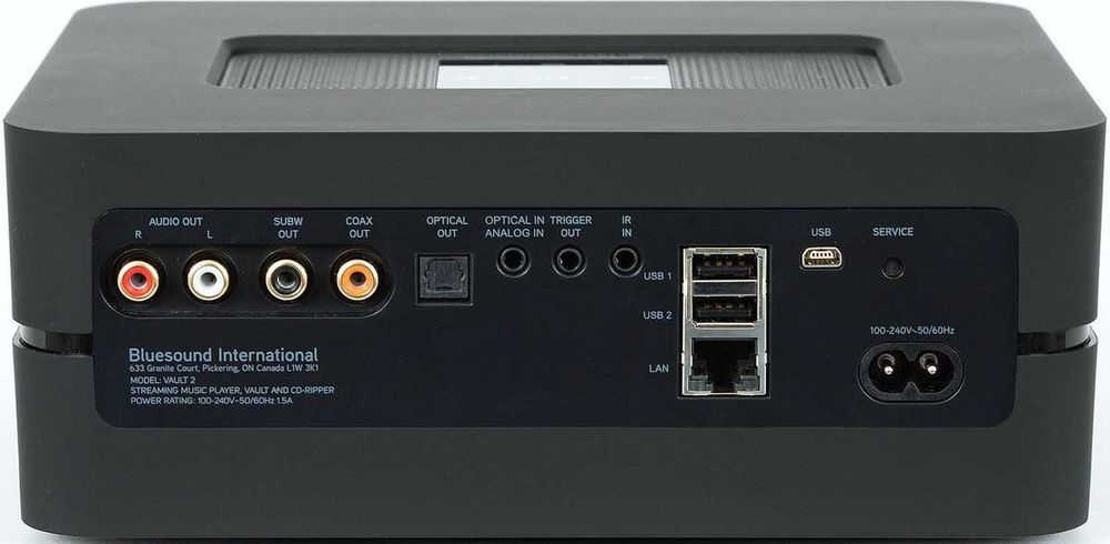 Bluesound Vault 2 Streaming Music Player and CD Ripper super stan