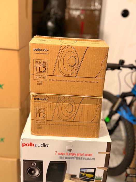 Polkaudio TL2, stelity, biale NOWE