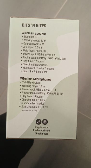 Conjunto de Karaoke para crianças Verde