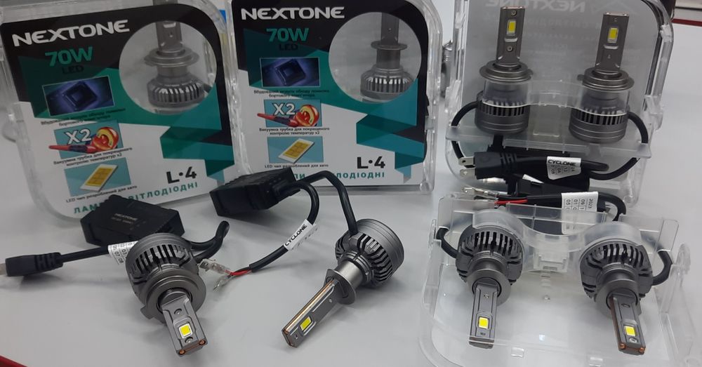 Лед лампи Nextone LED L4/70W/18000Lm/H4/H1/H7/H11 Can