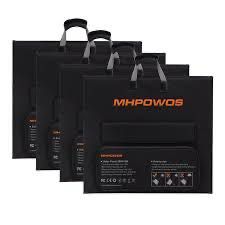 Przenośny, składany panel słoneczny MHPOWOS o mocy 220 W