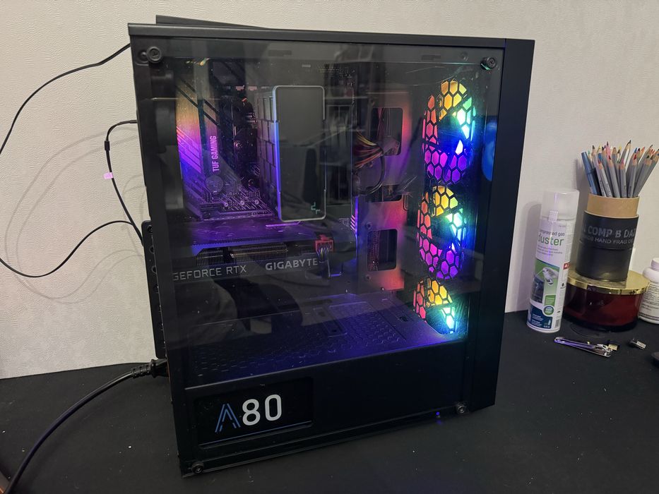 Ігровий пк. Процесор AMD ryzen 5 5600x, відеокарта gigabyte rtx3060 12gb oc, оп kingstone fury 32gb(2x16) 3600mhz