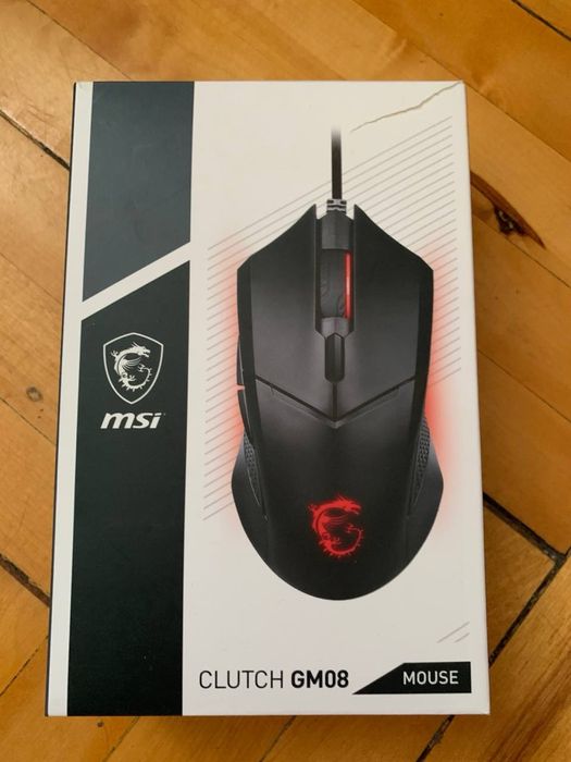 Миша MSI CLUTCH GM08 Black