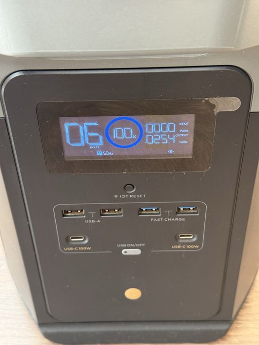 Зарядна станція EcoFlow Delta Max EU 1600wh 2400/4600W