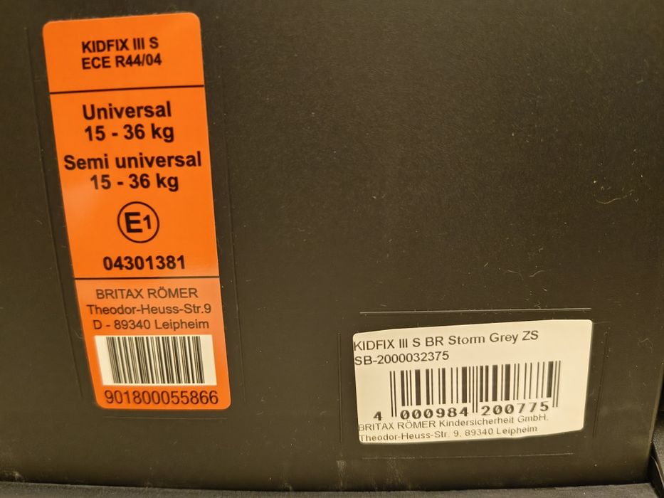 Fotelik 15-36kg Britax Romer Kidfix III S XP SICT