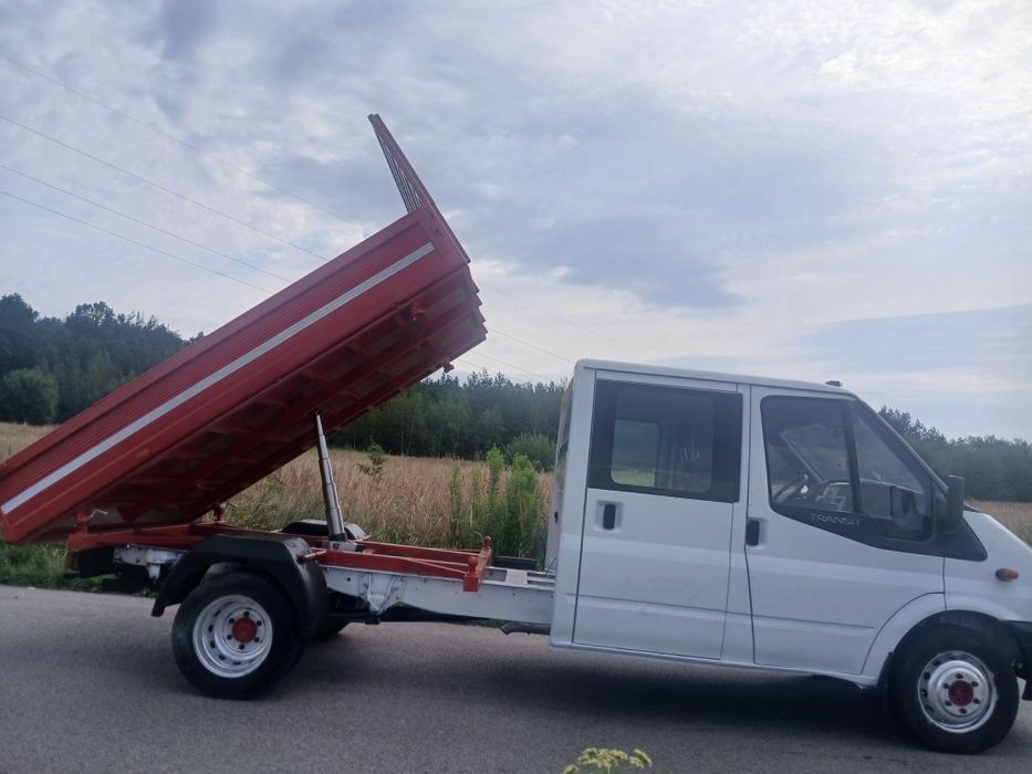 Ford transit 2.4 wywrotka kiper doka Bliźniaki brygadówka nie Sprinter daily