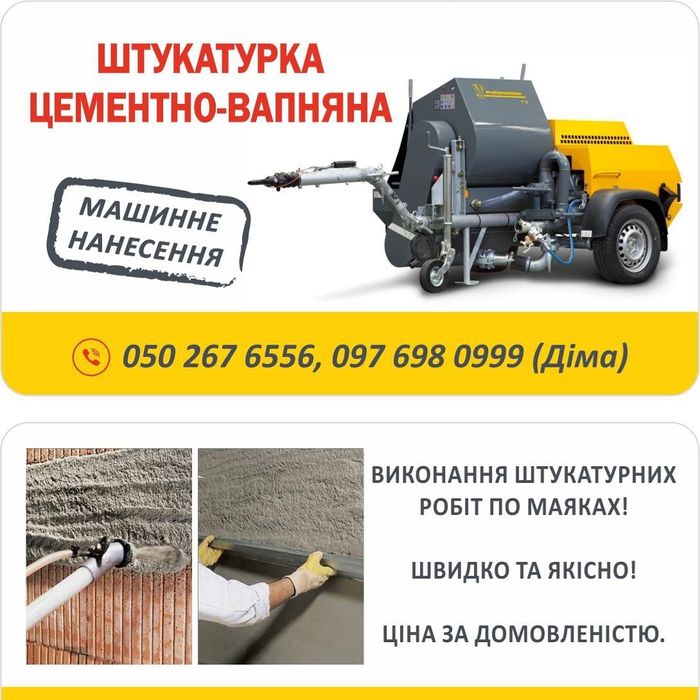 Штукатурка європейської якості