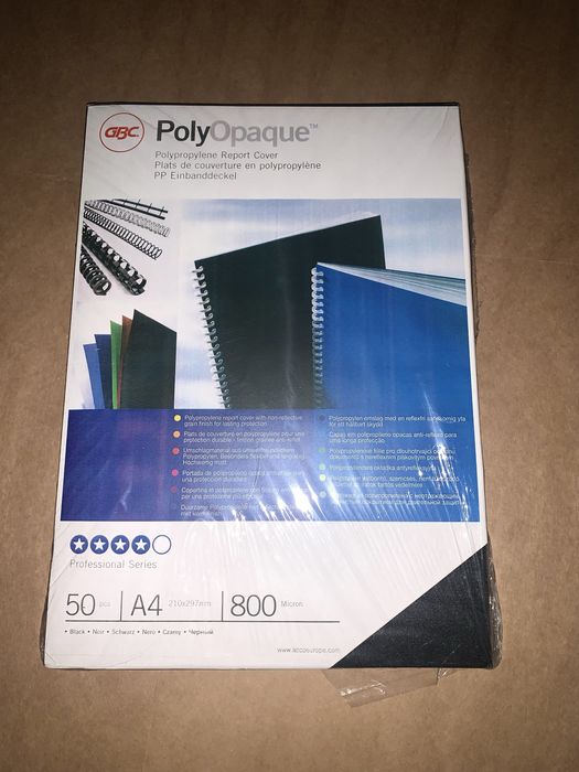 Lote capas para encadernação GBC